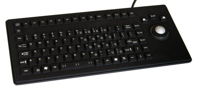 Keyboard, panel mount, backlit, USB