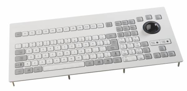 Keyboard+trackball, panel mount, USB
