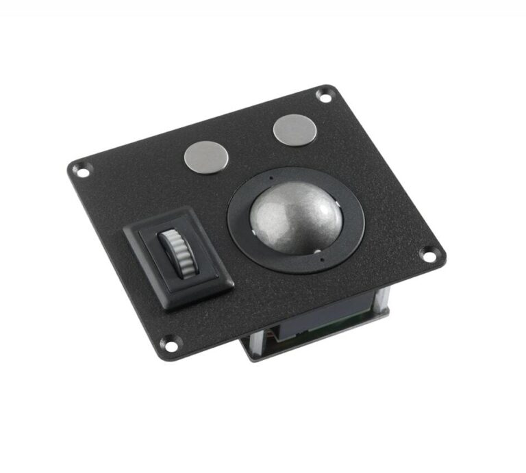 Trackball, panel mount, USB & PS2
