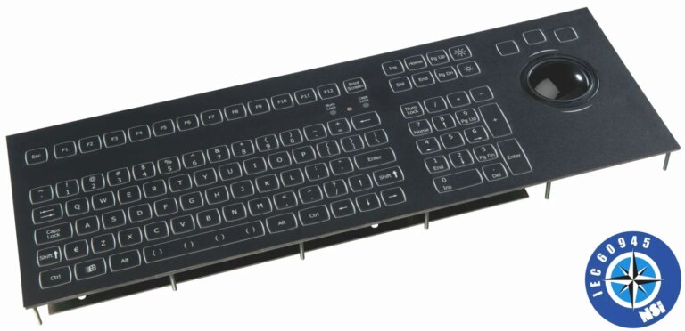 Keyboard, desk top, backlit, marine, USB