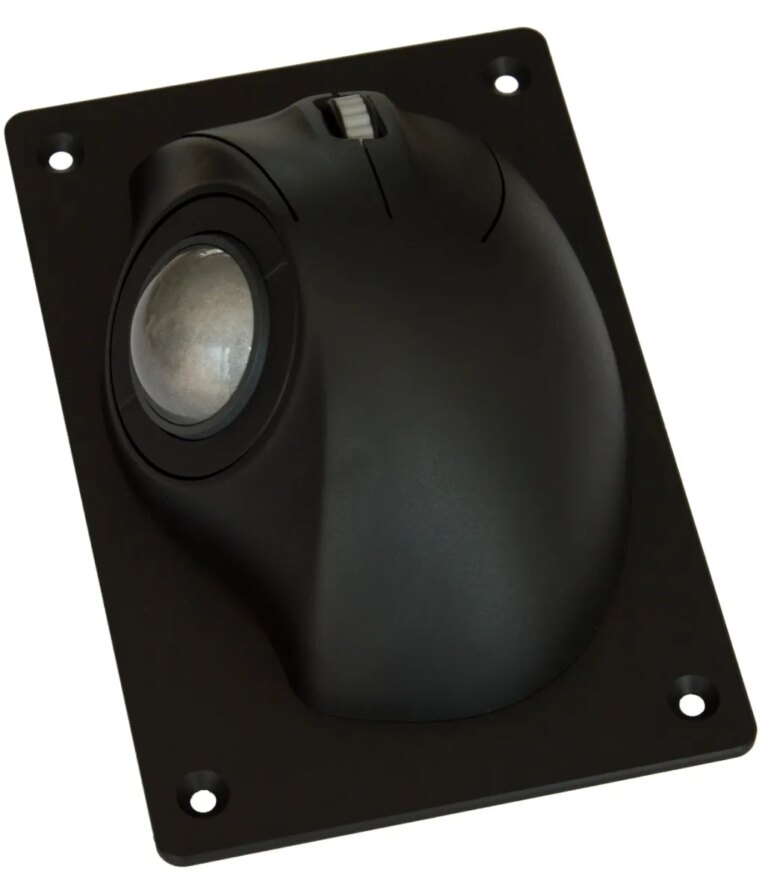 Trackball, panel mount, marine, USB & PS2