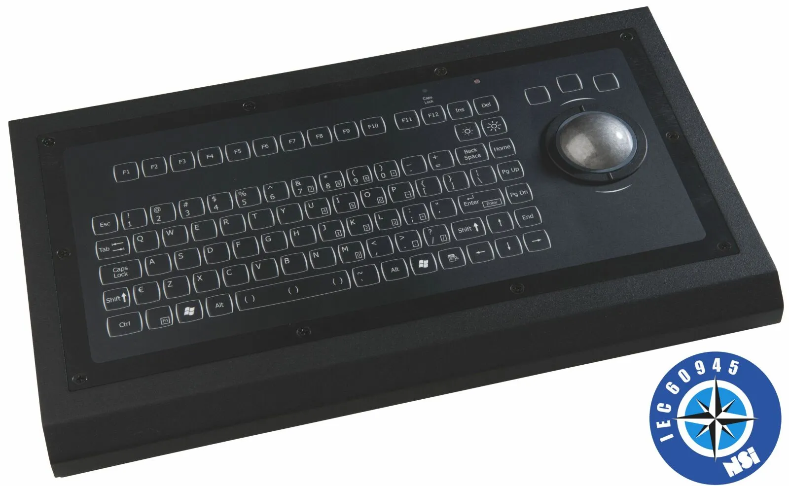 Keyboard, desk top, backlit, marine, USB