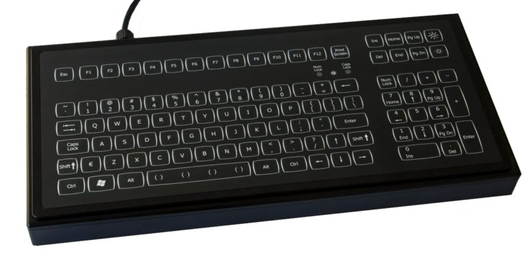 Keyboard, desk top, backlit, PS2