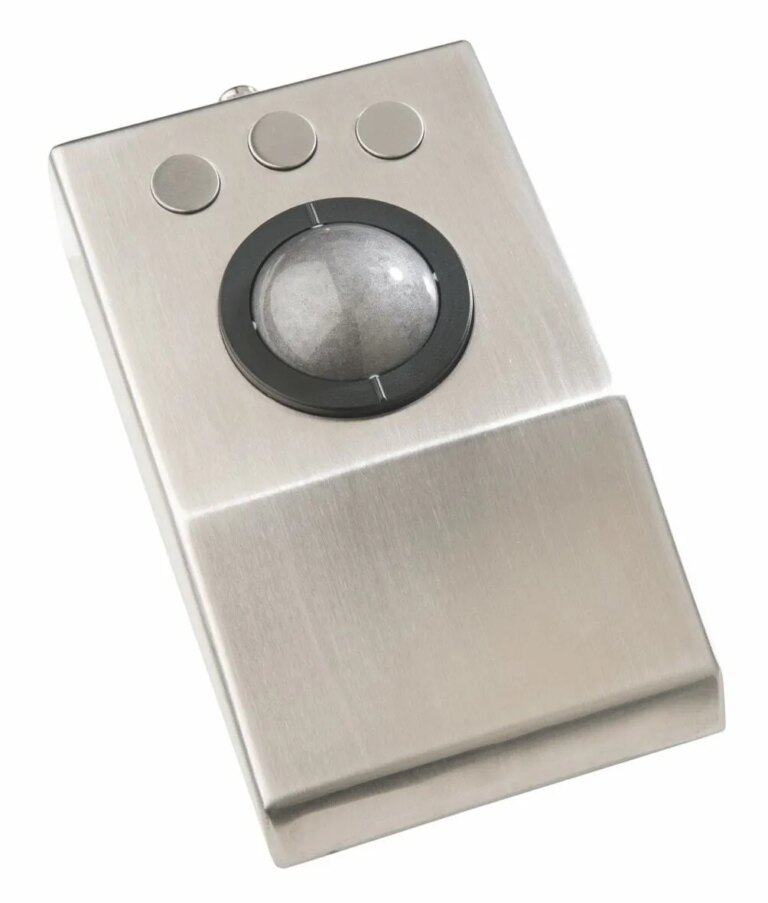 Trackball, panel mount, marine, USB & PS2