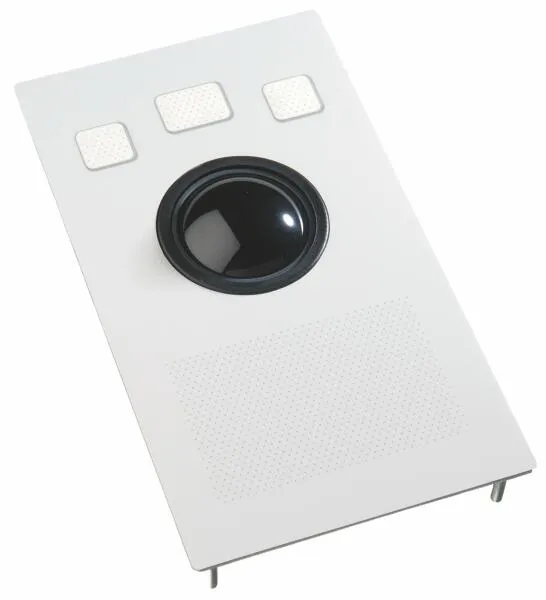 Trackball, panel mount, USB & PS2