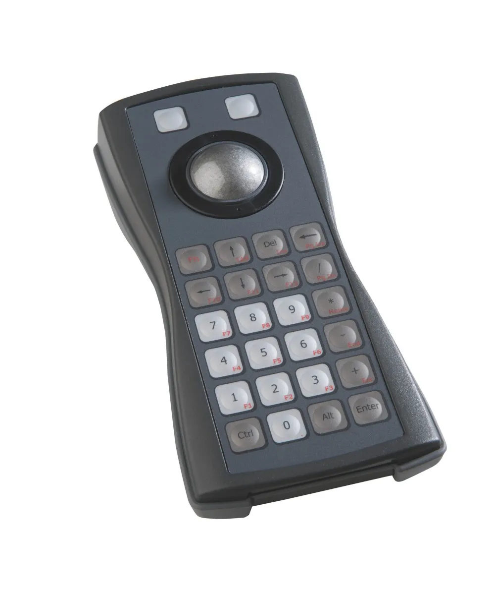Keyboard+trackball, panel mount, USB