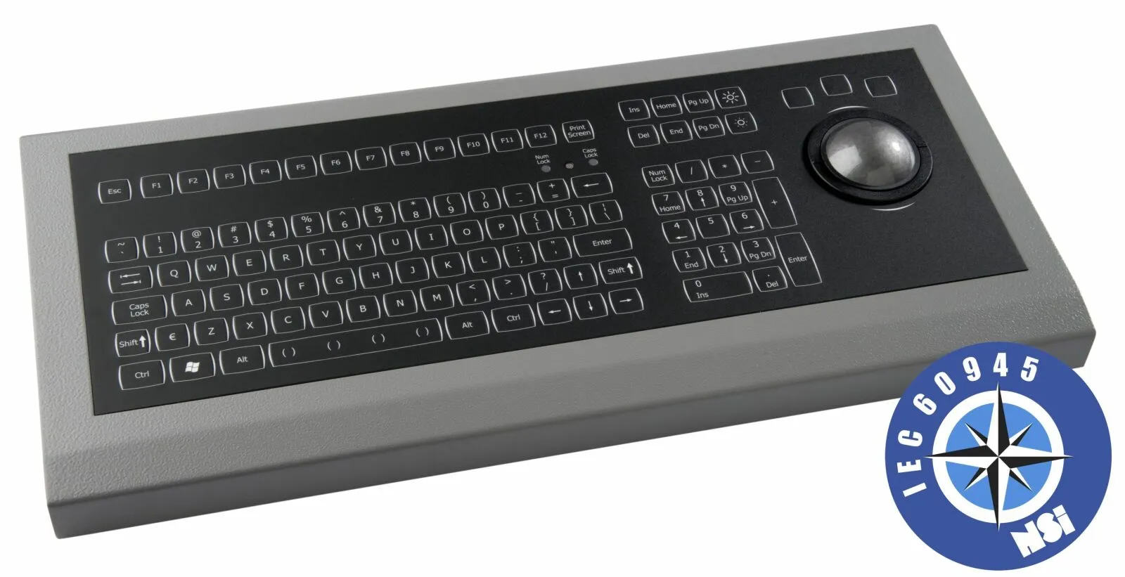 Keyboard, desk top, backlit, marine, USB