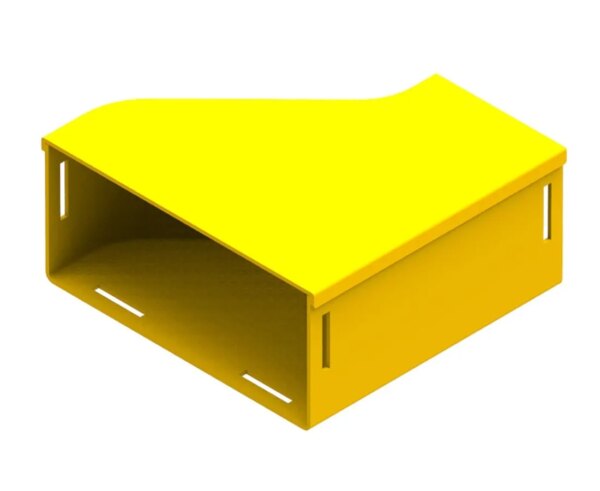 RIGHT Hand Adaptor 220-100mm Duct
