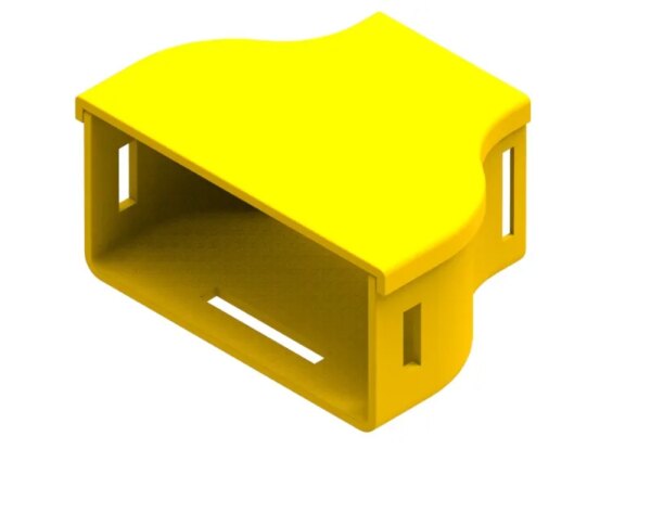 Adaptor 100x50mm to 50x50mm