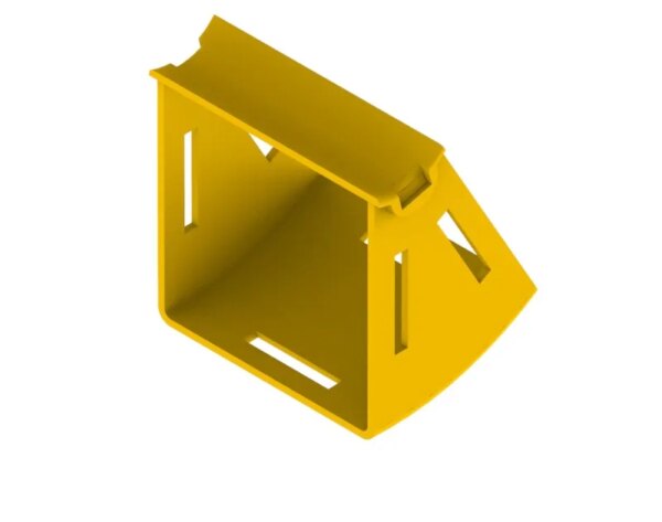 Elbow Assembly 30° Up 100mm Duct