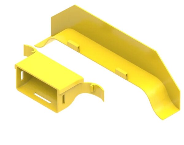 100 X 50 mm Breakout Kit For 100, 220, 300mm Duct
