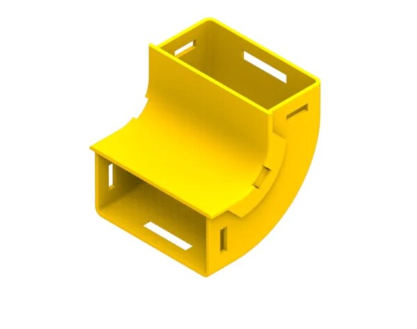 Elbow Assembly 100X50mm 90° Up