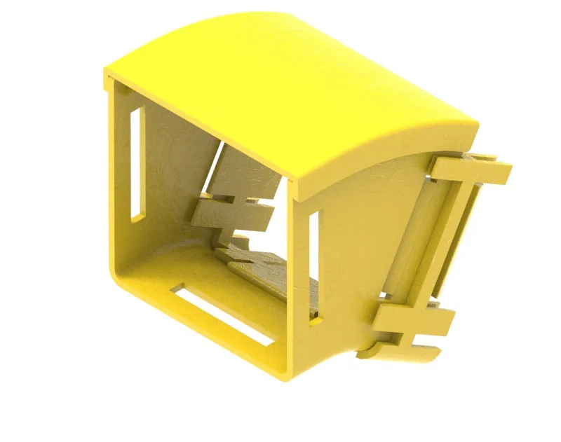 50mm 30° Elbow Assembly Down Ext