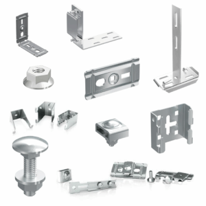 Mounting material - hot-dip galvanized