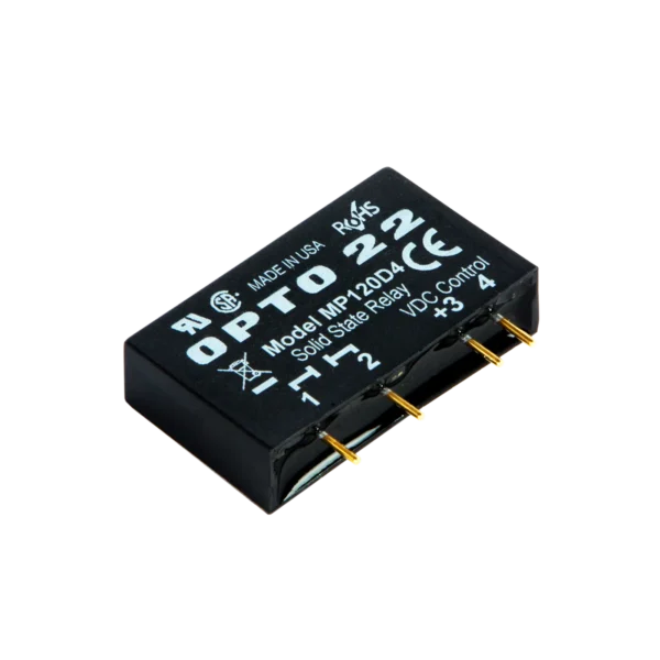 Mp Relay Mp Model, 120 VAC, 4 Amp, DC Control Solid State Relay (SSR) - MH ...