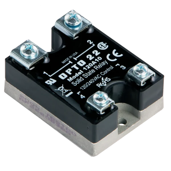 120 VAC, 10 Amp, AC Control Solid State Relay (SSR) - MH Productcatalogus