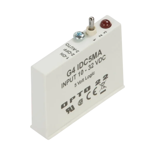 Rectangular Dc Input G4 DC Input 10-32 VDC, 5 VDC Logic with Manual/Auto Switch - MH ...