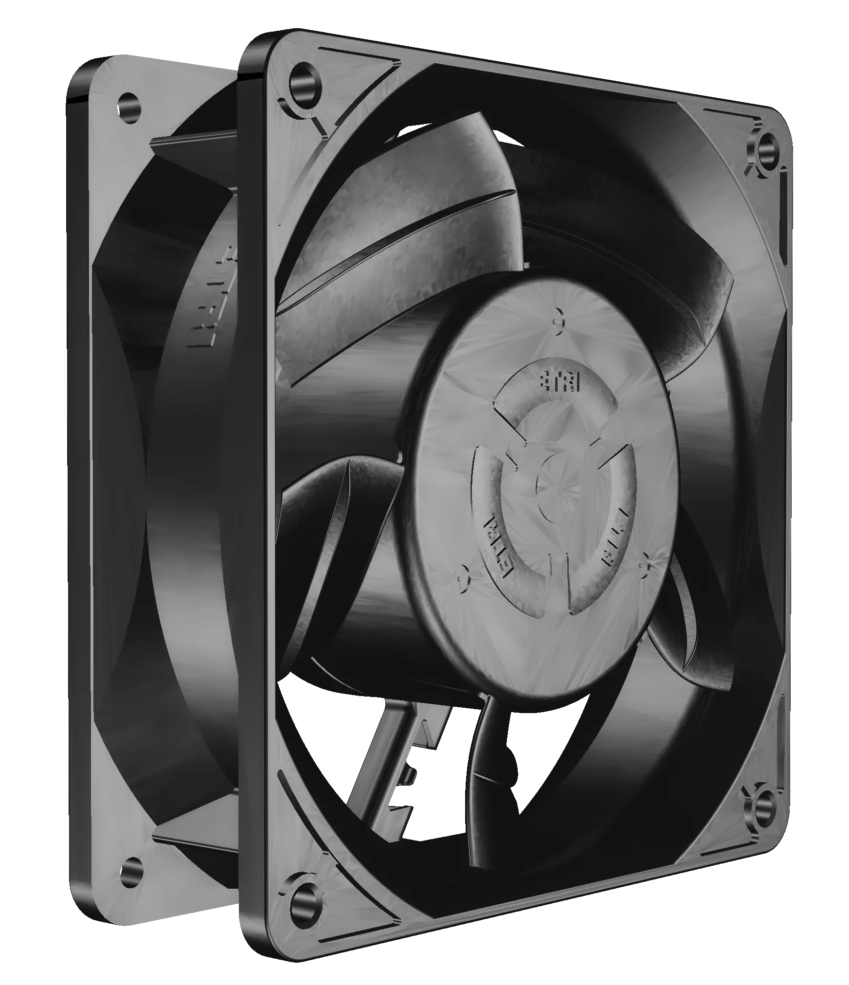DC Axial Fan 120x120x38mm, 24Vdc