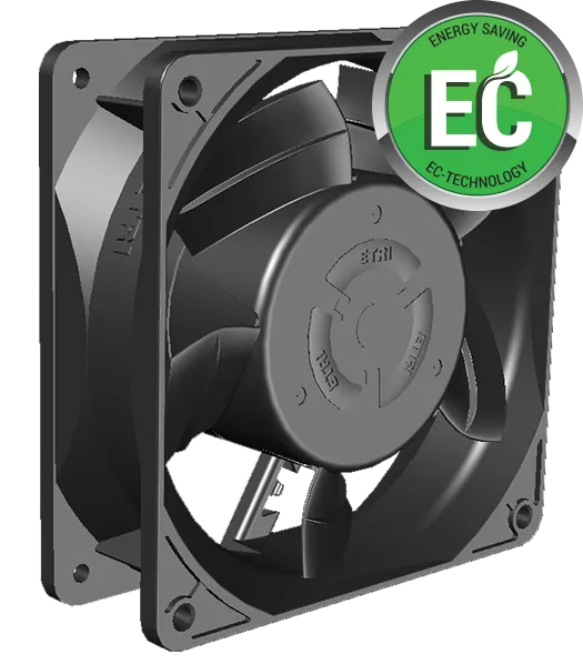 AC Axial Fan 120x120x38mm, 115-230Vac, 1-phase