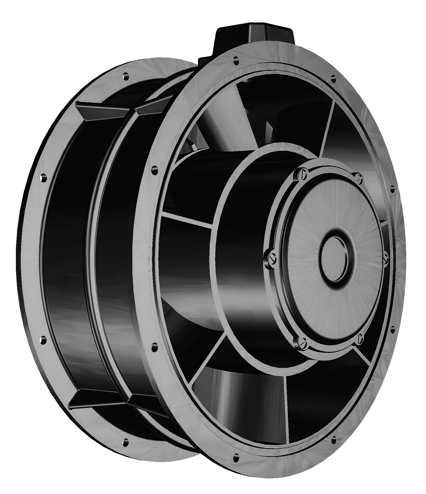 AC High Performance Fan 350x177xdiamm, 127Vac, 1-phase