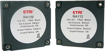 Alarm Relay 61x61x13mm, 15 Hz, 12 Vdc