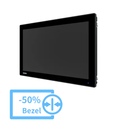 15.6" (16:9) modular front slim bezel display design compatible with TPC-B610, TPC-B520, TPC-B300 models (PCAP touch)