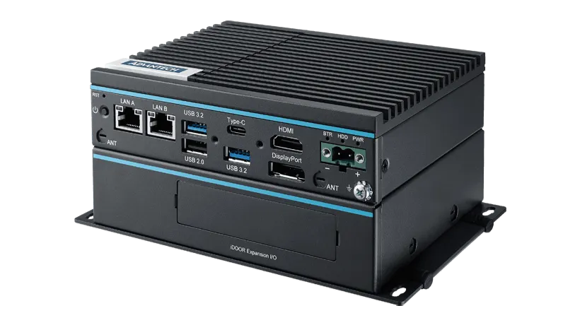 Small-Size Modular Embedded Box PC with Intel® Processor N250 and Intel Atom® x7433RE Processor